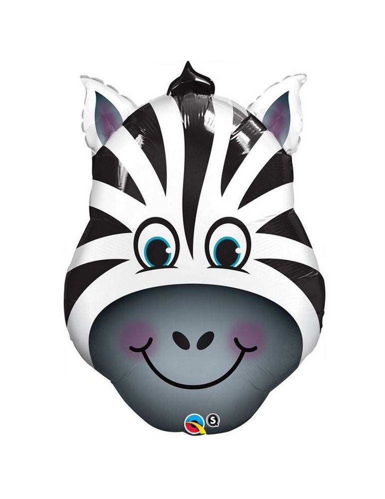 Zany Zebra 32" balloon