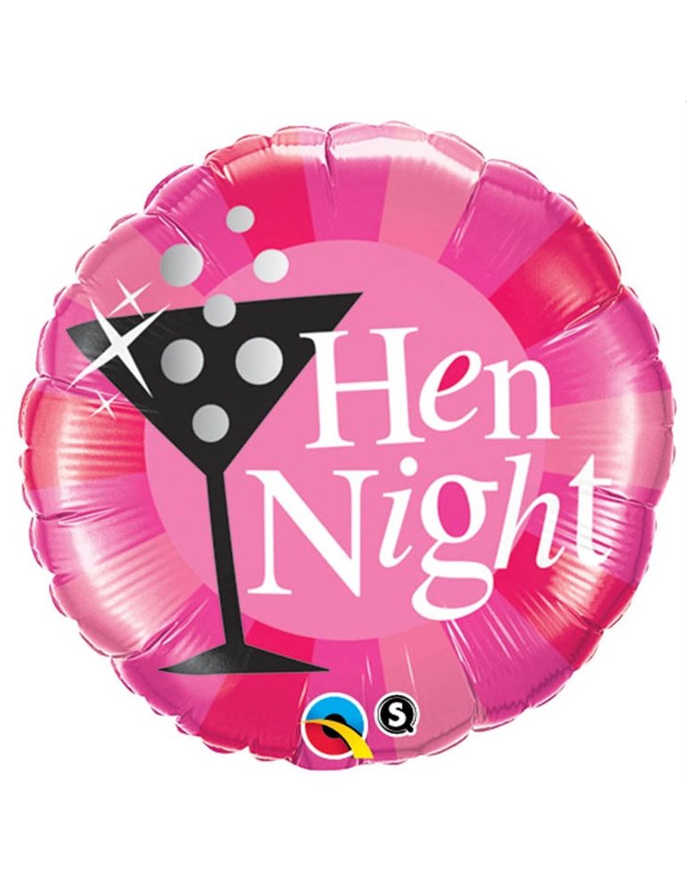 Hen Night Pink 18" balloon