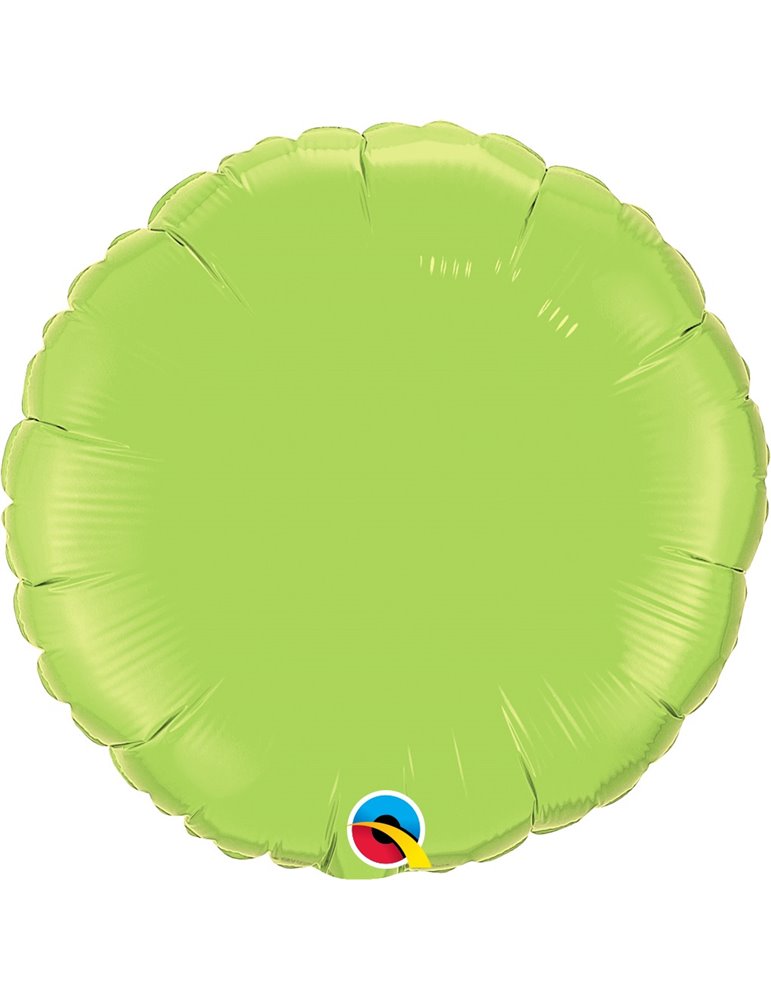 Lime Green Round 18" balloon