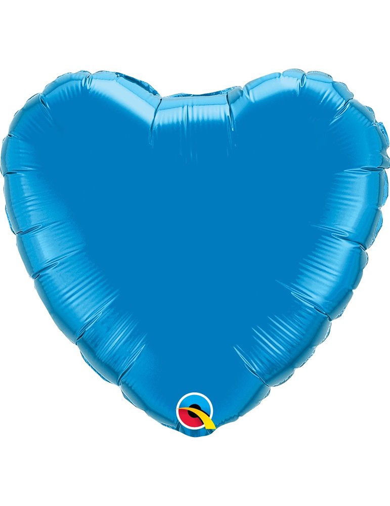 Sapphire Blue Heart 18" balloon