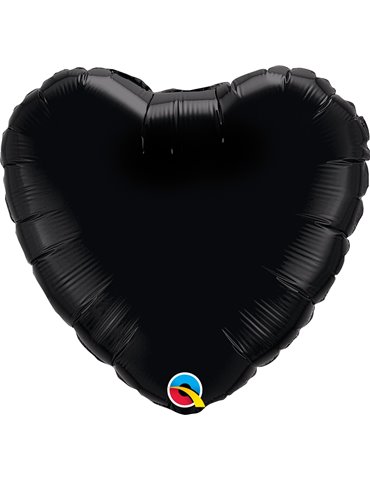 Black Heart 18" balloon