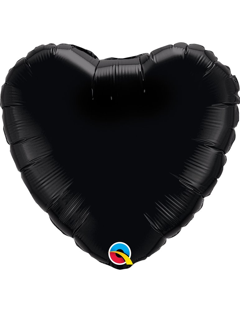 Black Heart 18" balloon