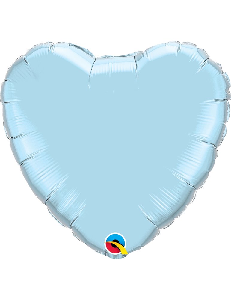 Light Blue Heart 18" balloon