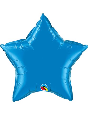 Sapphire Blue Star 20" balloon