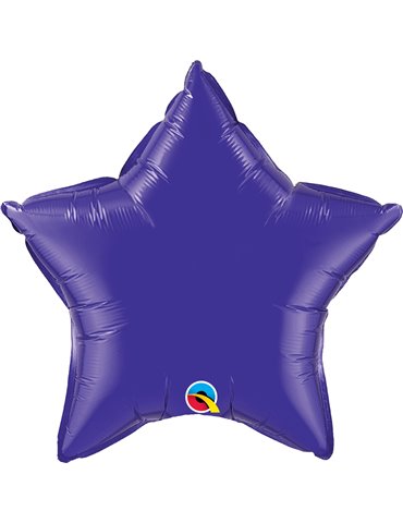 Quartz Purple Star 20" balloon