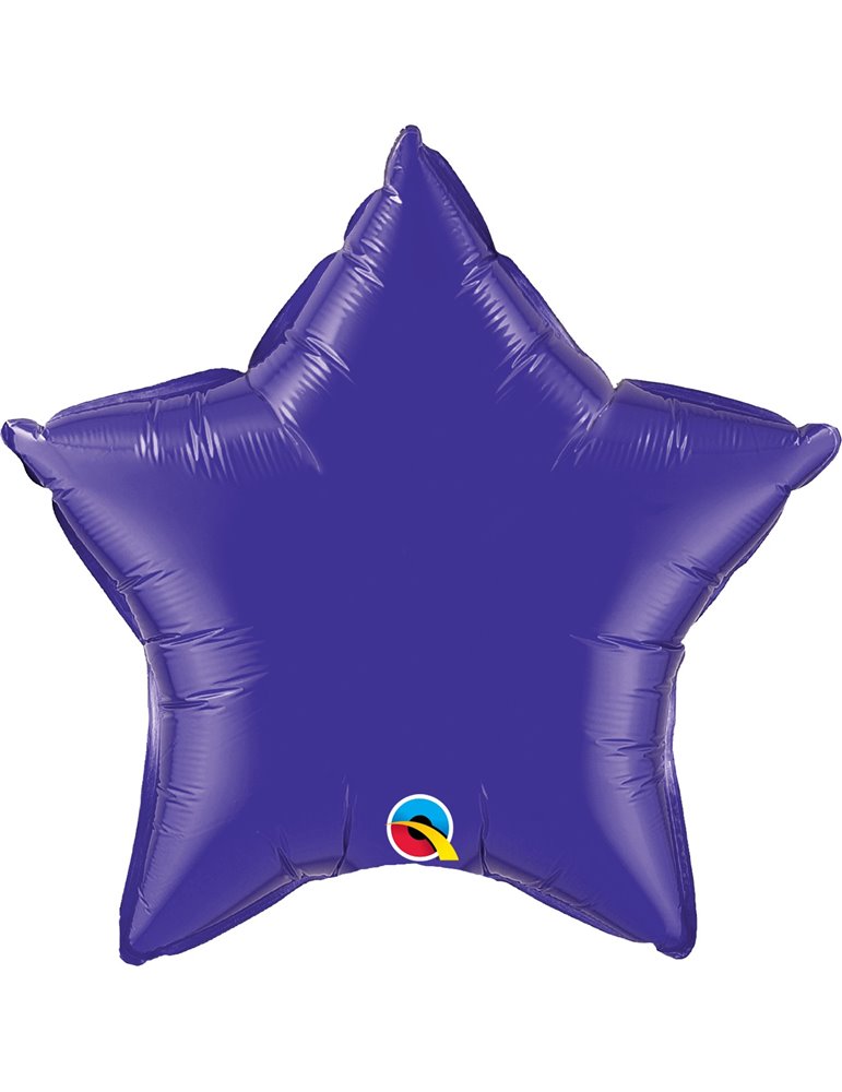 Quartz Purple Star 20" balloon