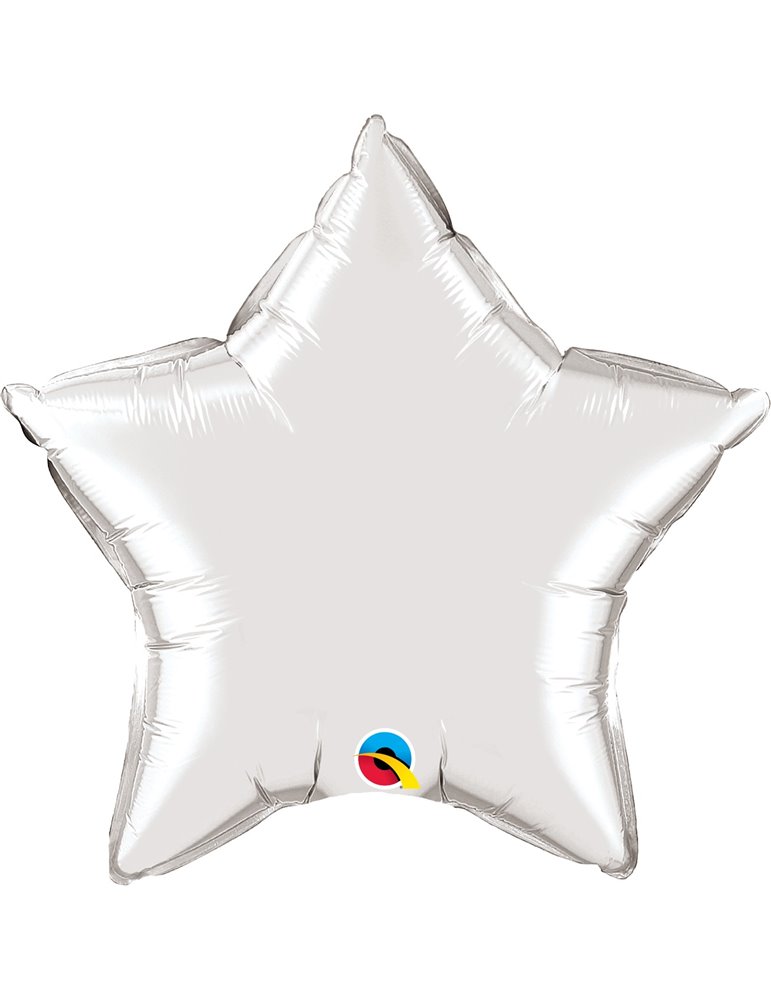 Silver Star 20" balloon