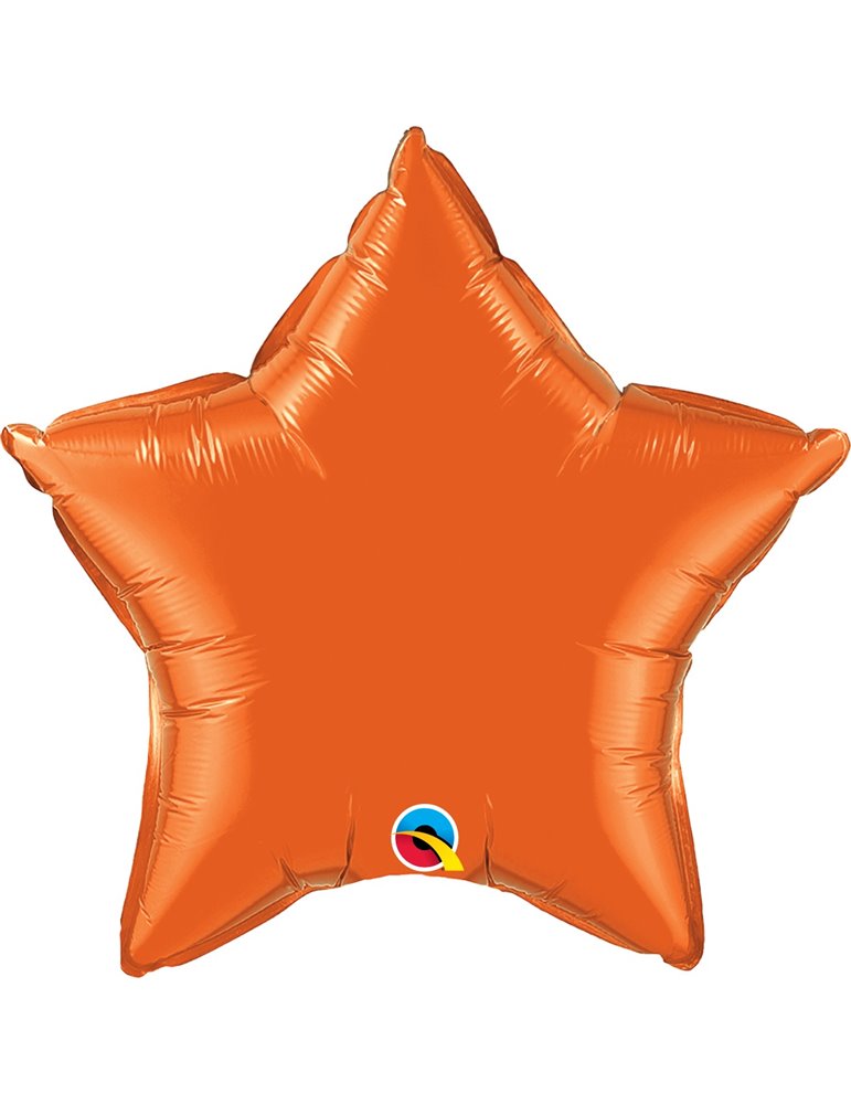 Orange Star 20" balloon