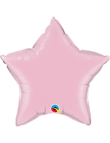 Pink Star 20" balloon