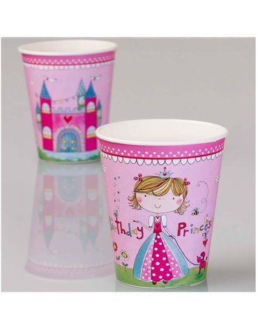 Princess 8 Party Paper Cups