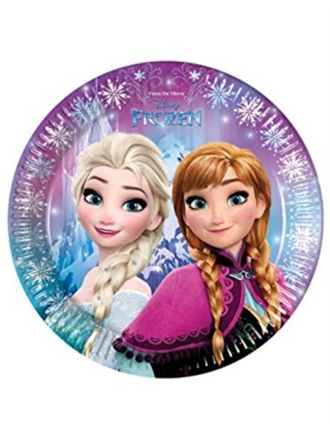 Disney Frozen 8 Paper Plates