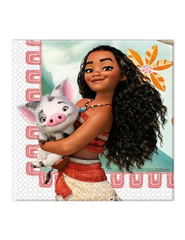 Disney Moana 20 Napkins