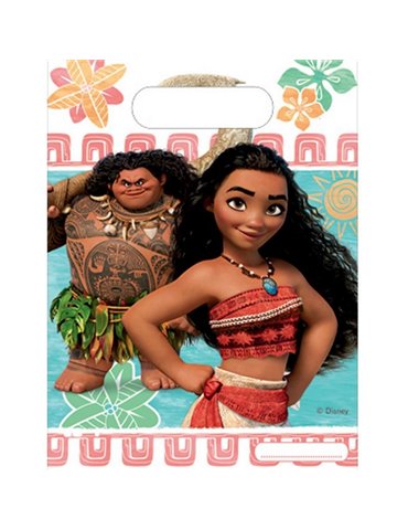 Disney Moana 6 Party Bags