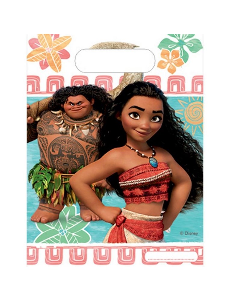 Disney Moana 6 Party Bags