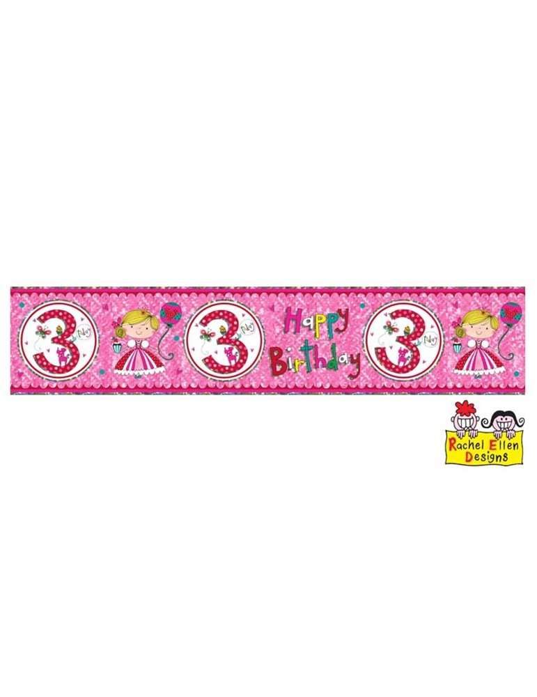 Rachel Ellen - Age 3 Princess Banner