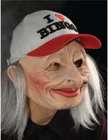 Mask & Hat Oh-69 Eldery Lady