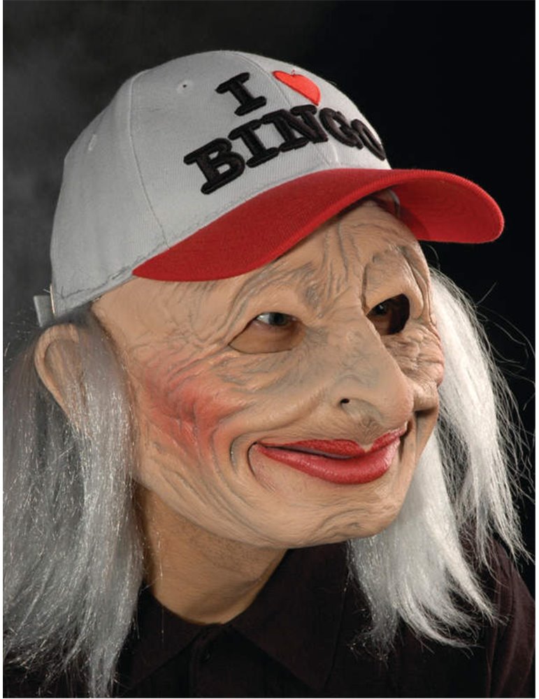 Mask & Hat Oh-69 Eldery Lady