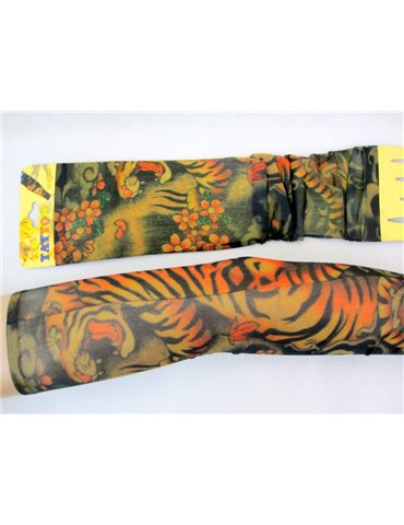 Tattoo Sleeves Pair- Tiger Design