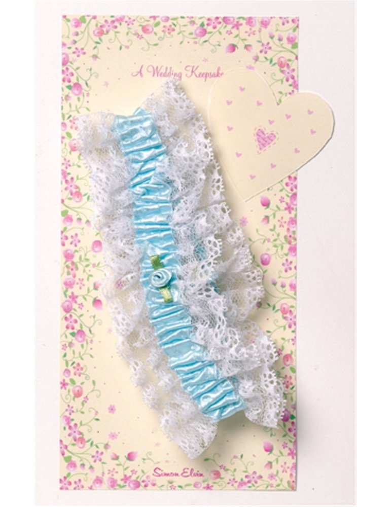 Keepsake Wedding Blue garter