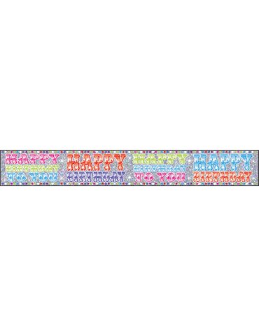 Banner Happy Birthday Unisex