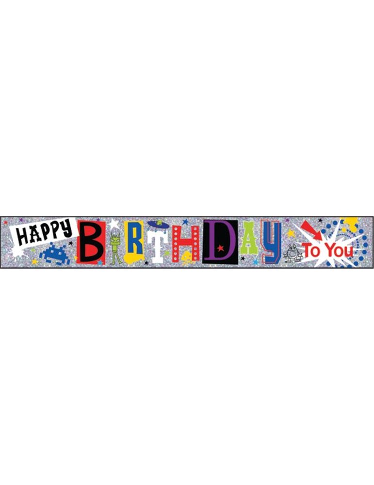 Banner Happy Birthday Boy