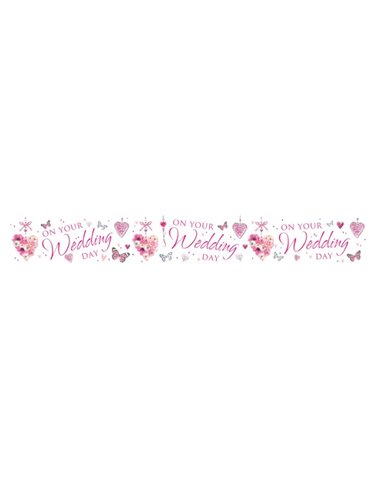 Banner On Your Wedding Day