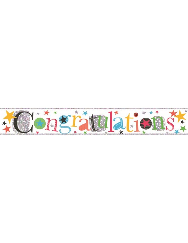 Banner Congratualtions Contemporary