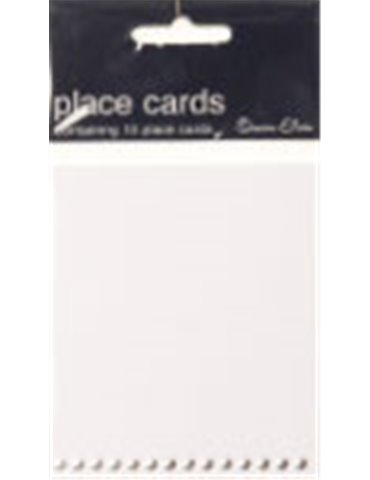 Place Card Foil Open 10 Pk