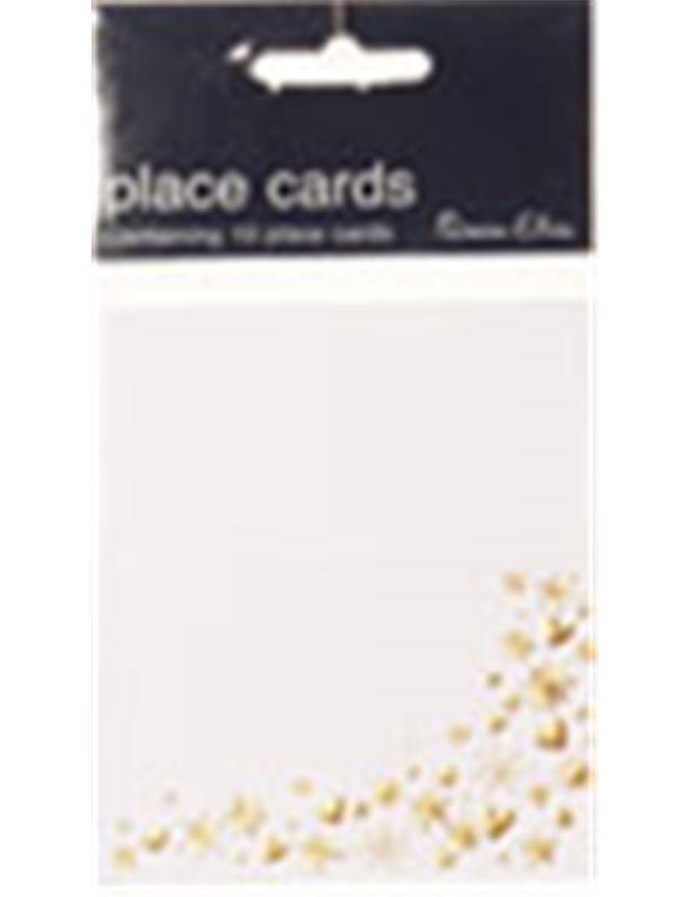 Place Card Foil Wedding 10 Pk