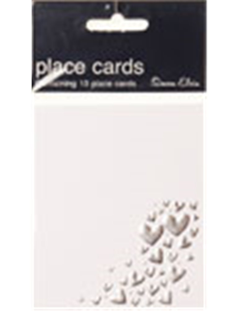 Place Card Foil Wedding 10 Pk