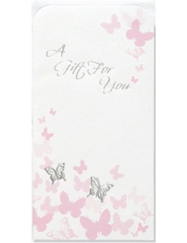 Money Wallet Gift Open Foil 3 fold Card