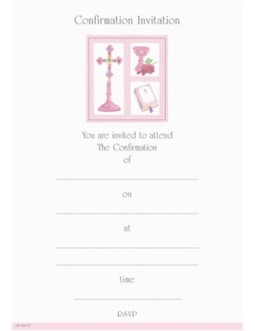 Paper Invitation Confirmation boy - 20 S