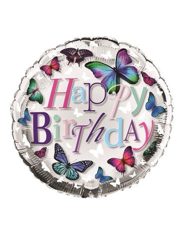 Balloon Foil - Happy Birthday