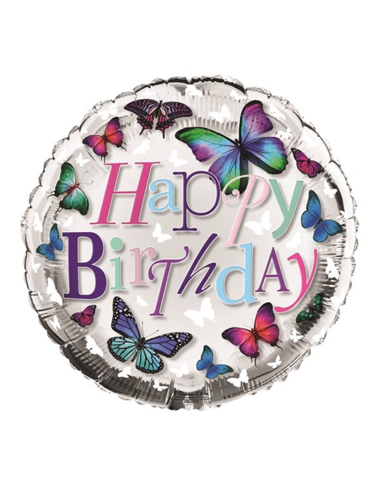 Balloon Foil - Happy Birthday