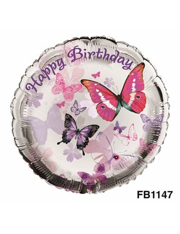 Balloon Foil - Happy Birthday