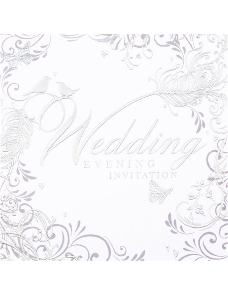 Card Wedding Evening Invitation Foil  6