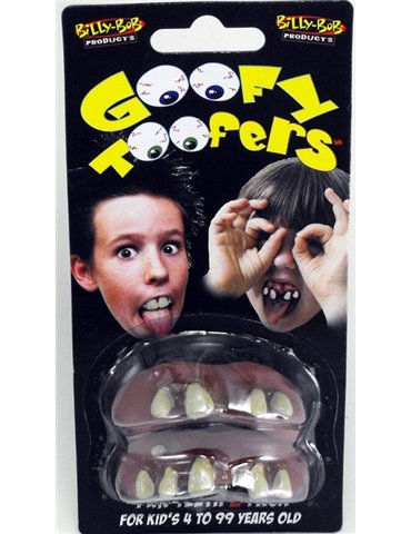 Teeth Billy Bob Goofy Toofers x 2 pkt