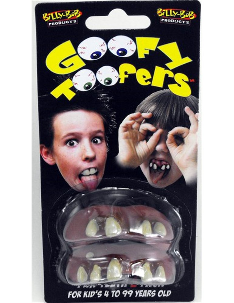 Teeth Billy Bob Goofy Toofers x 2 pkt