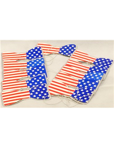 USA Party Bowties 100 Pack