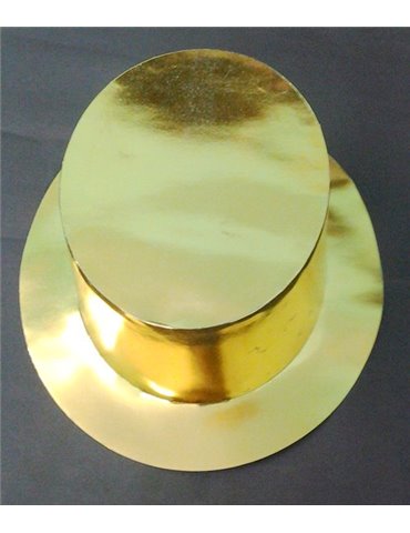 Foil Party Top Hats Gold 25s