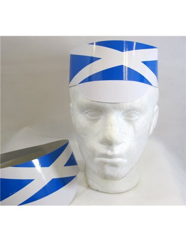 Hat Card Flag with Peak Scotland 5's