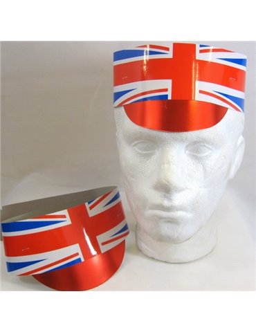 Hat Card with Peak Union Jack 5's