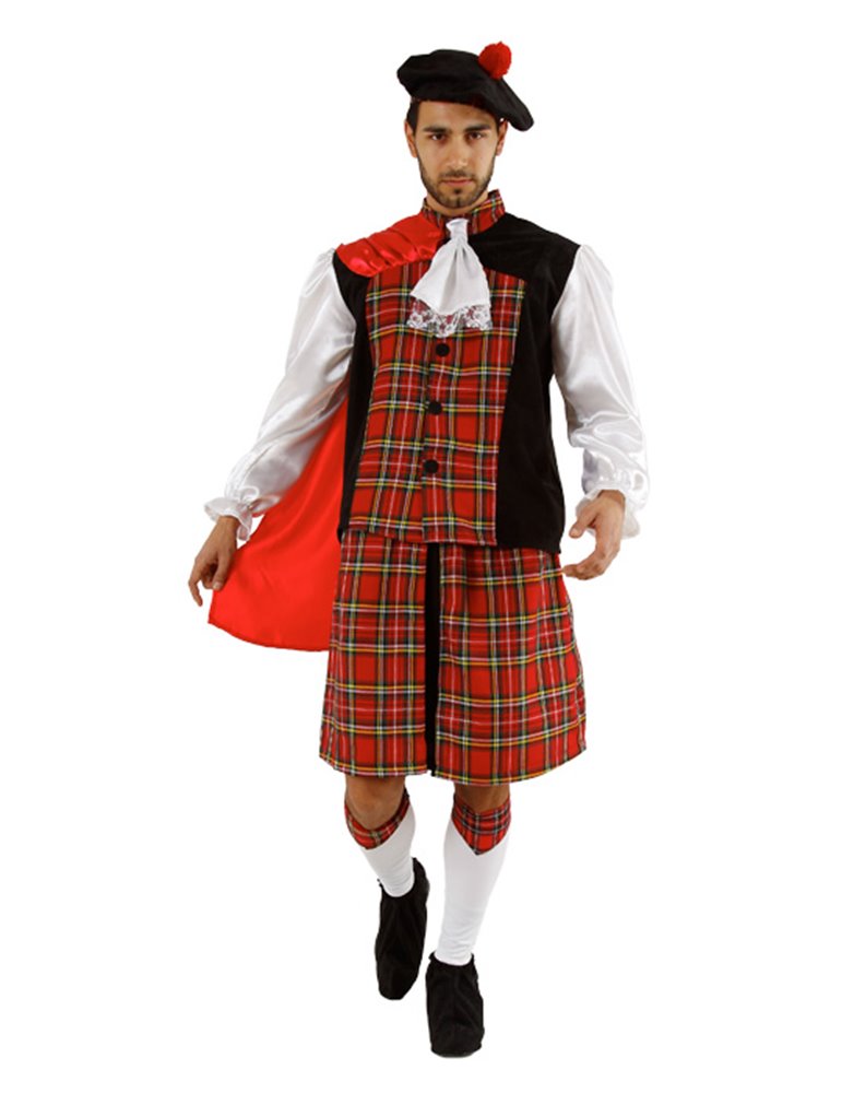 Costume Scots Man TartanXL UK 46/48