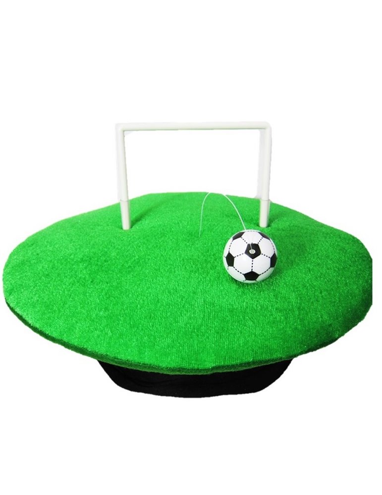 Hat Football Goal with Ball