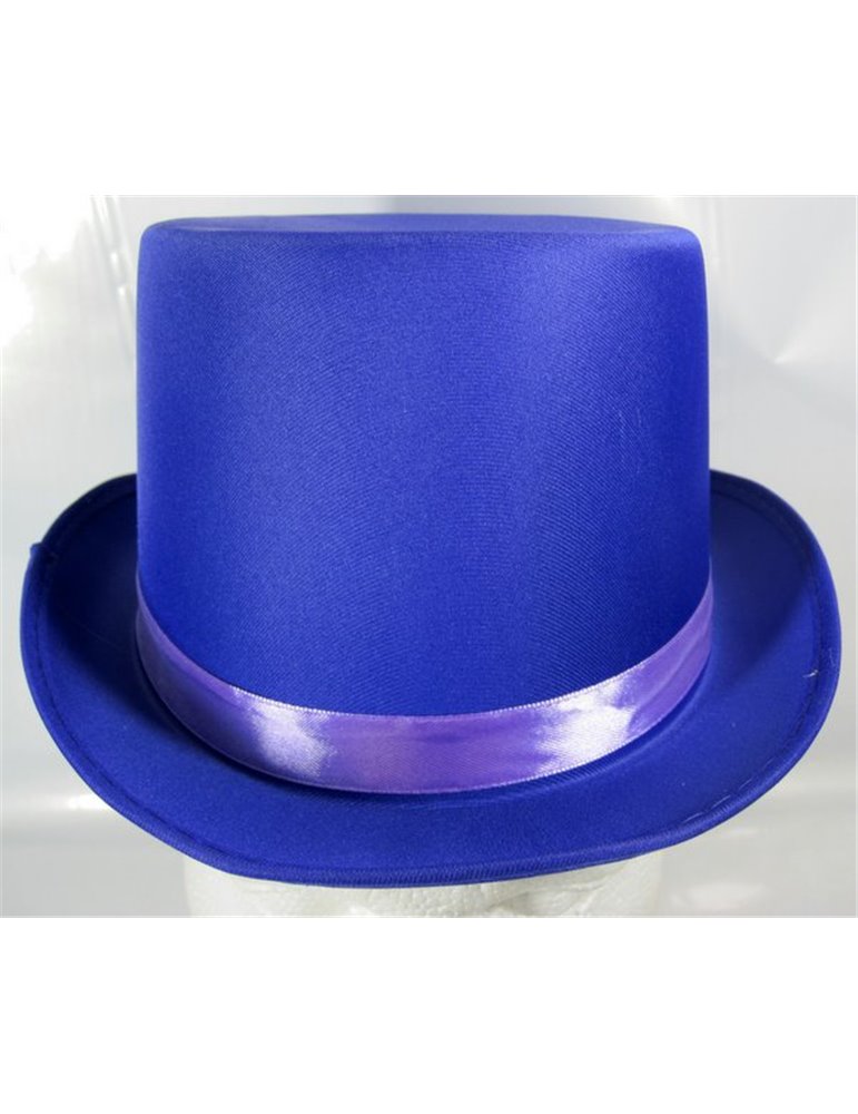 Hat Top Satin Purple 59cm