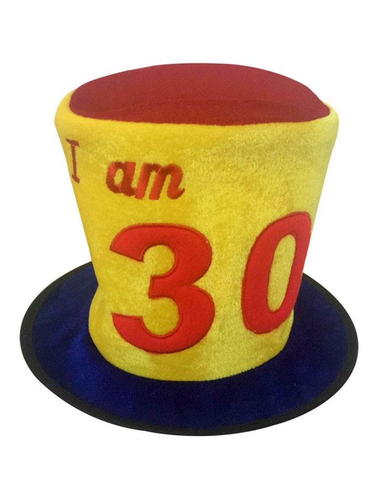 Hat Birthday Ages 30