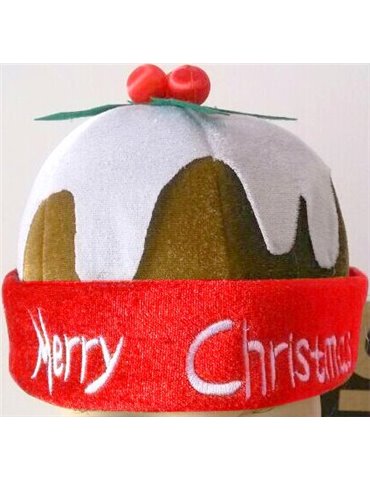 Hat Christmas Pudding  Adult