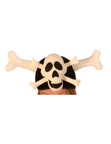 Hat Pirate Skull & Cross Bones