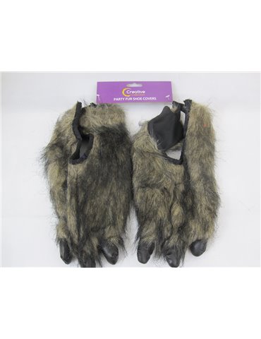 Hair - Animal Claws (Feet Covers) Brown