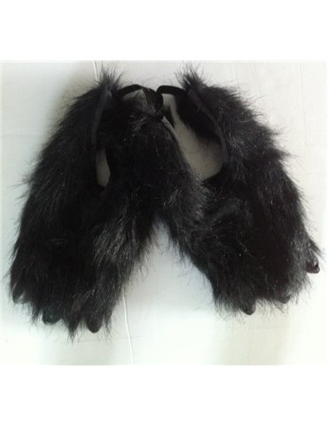 Hair - Animal Claws (Feet Covers) Black